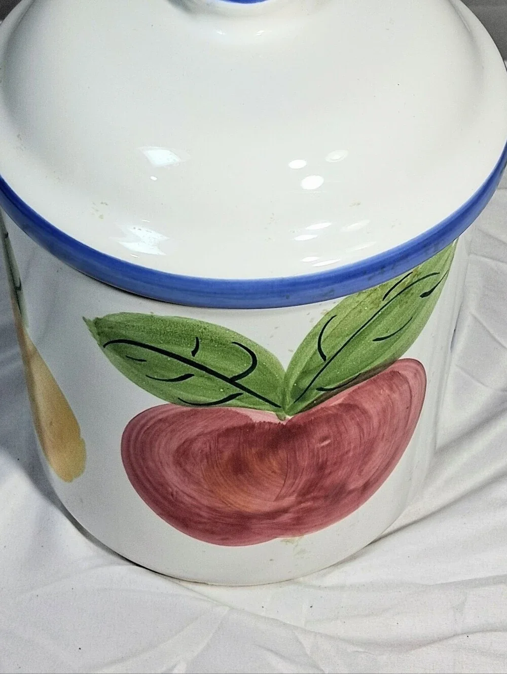 Vintage Certified International Fruit Decor 7.5